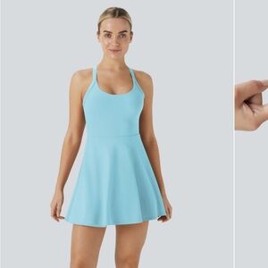 HALARA Light Blue Women's Dress